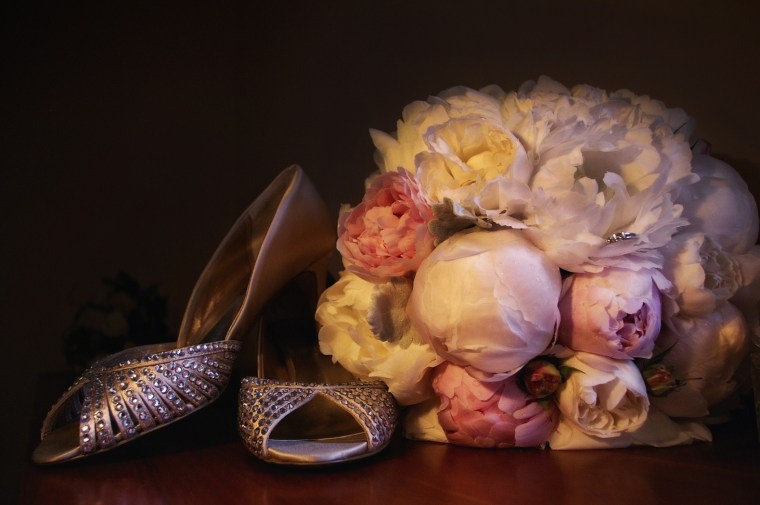 Wedding, bouquet, trinkets,